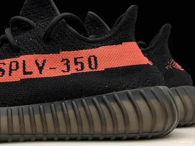 Black Red Boost Core BY9612 Yeezy 350 Adidas V2 0524